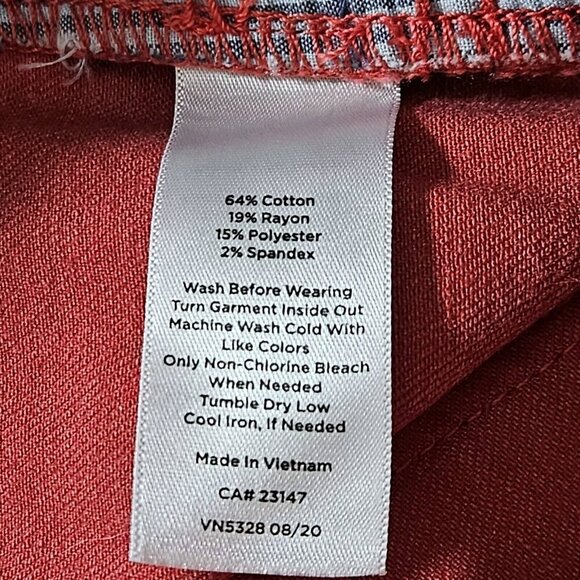 Talbots Jeggings Womens 18W Berry Pink Ankle Length Slimming High Rise Stretch - Picture 14 of 16